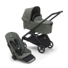 Коляска 2 в 1 Bugaboo Dragonfly цвет Forest Green шасси Black