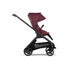 Коляска 2 в 1 Bugaboo Dragonfly цвет Dark Cherry шасси Black