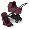 Коляска 2 в 1 Bugaboo Dragonfly цвет Dark Cherry шасси Black