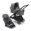 Коляска 2 в 1 Bugaboo Dragonfly цвет Grey Melange шасси Black