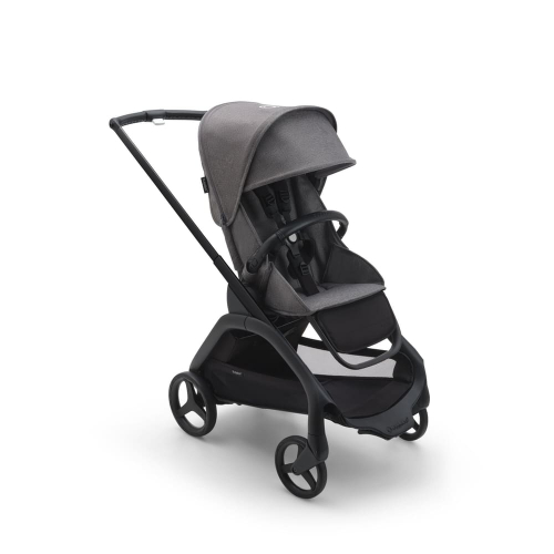 Коляска 2 в 1 Bugaboo Dragonfly цвет Grey Melange шасси Black