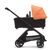 Коляска 2 в 1 Bugaboo Dragonfly цвет Island Coral/Black шасси Black