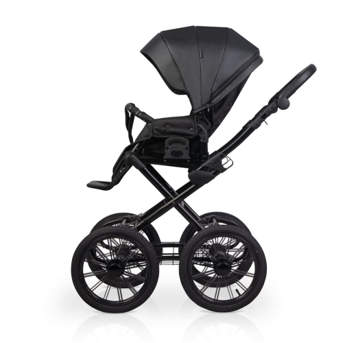 Коляска 2 в 1 Riko Basic MONTANA X ECCO Prestige 12 Black (черный)
