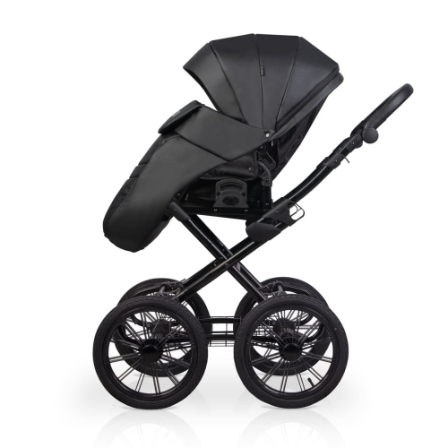 Коляска 2 в 1 Riko Basic MONTANA X ECCO Prestige 12 Black (черный)
