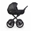 Коляска 2 в 1 Riko Basic MONTANA X ECCO Prestige 12 Black (черный)