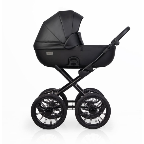 Коляска 2 в 1 Riko Basic MONTANA X ECCO Prestige 12 Black (черный)