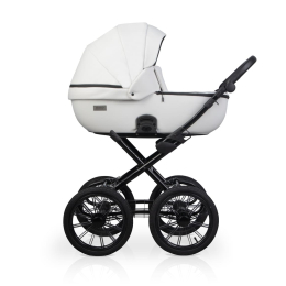 Коляска 2 в 1 Riko Basic MONTANA X ECCO Prestige 11 White (Белый)