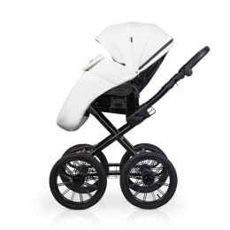 Коляска 2 в 1 Riko Basic MONTANA X ECCO Prestige 11 White (Белый)