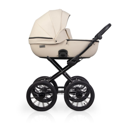 Коляска 2 в 1 Riko Basic MONTANA X ECCO Prestige 15 Ivory Beige (Бежевый)