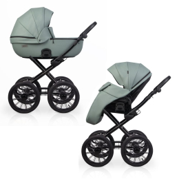 Коляска 2 в 1 Riko Basic MONTANA X ECCO Prestige 21 Green (Зеленый)