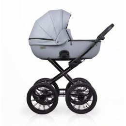Коляска 2 в 1 Riko Basic MONTANA X ECCO Prestige 23 Grey (Серый)
