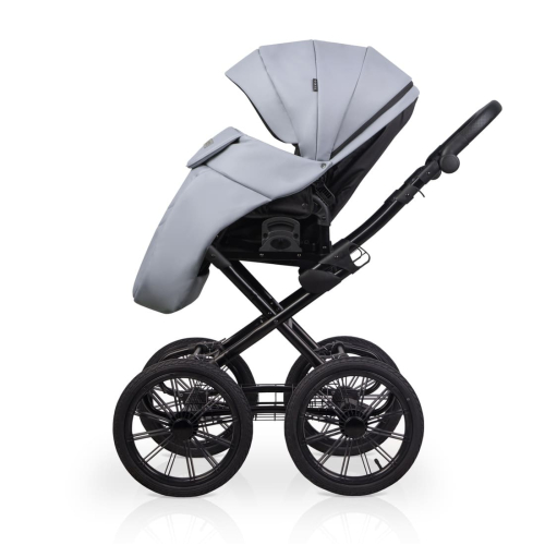 Коляска 2 в 1 Riko Basic MONTANA X ECCO Prestige 23 Grey (Серый)