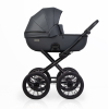 Коляска 2 в 1 Riko Basic MONTANA X ECCO Prestige 24 Graphite (Графит)