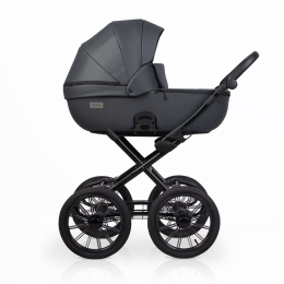 Коляска 2 в 1 Riko Basic MONTANA X ECCO Prestige 24 Graphite (Графит)