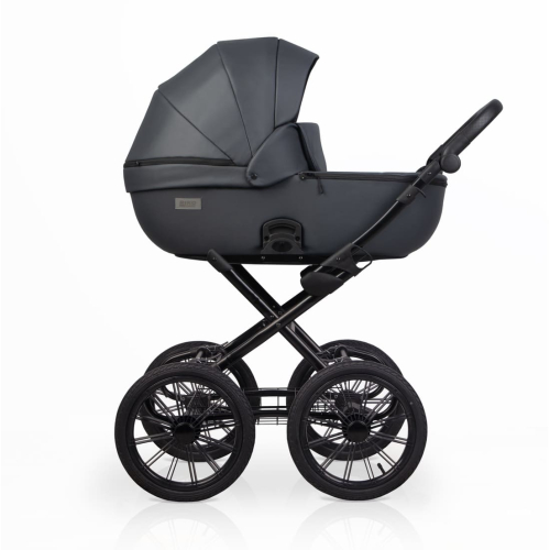 Коляска 2 в 1 Riko Basic MONTANA X ECCO Prestige 24 Graphite (Графит)