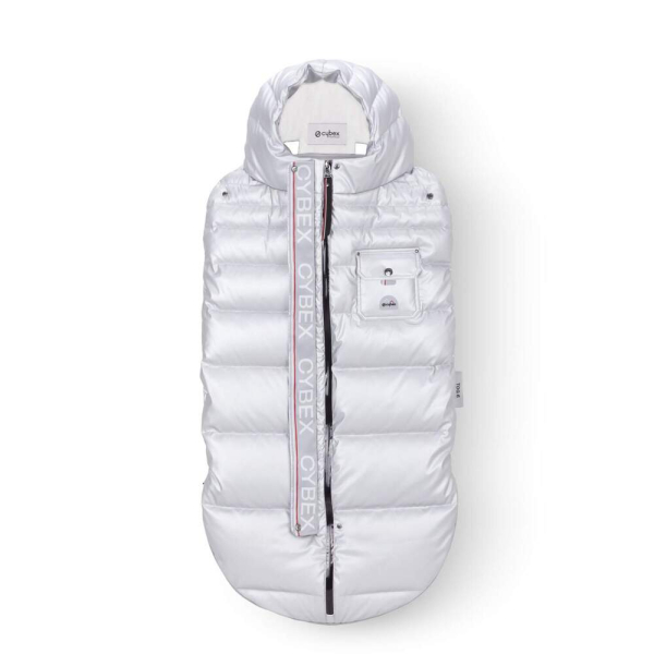 Зимний конверт Cybex Platinum Winter Footmuff цвет Arctic Silver (Серебристый)