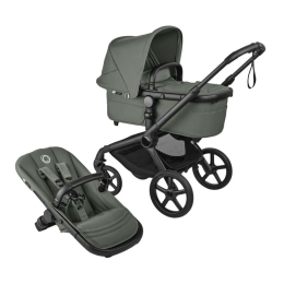Коляска 2 в 1 Bugaboo Fox 5 Renew цвет Forest green рама Black