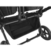 Коляска для двойни 2 в 1 Bugaboo Donkey 5 Twin цвет Morning pink шасси Graphite (2 люльки + 2 сиденья)