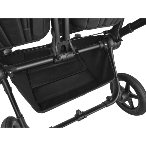 Коляска для двойни 2 в 1 Bugaboo Donkey 5 Twin цвет Morning pink шасси Graphite (2 люльки + 2 сиденья)