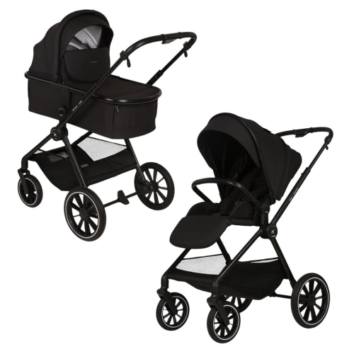 Коляска 2 в 1 Adamex Nova цвет Black - Черный