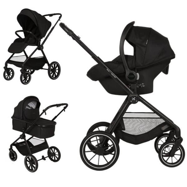 Коляска Adamex Nova 3 в 1 цвет (Черный - Black)