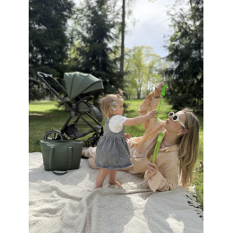 Коляска Adamex Nova 3 в 1 цвет (Зеленый - Green)