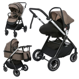 Коляска 3 в 1 Sevillababy Galaxy, Beige, бежевый