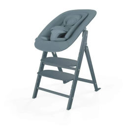 Стульчик Cybex Click & Fold 4-в-1 Set цвет Stone Blue (Голубой камень)