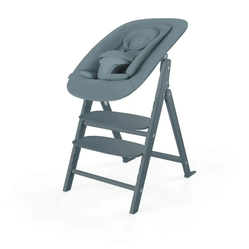 Стульчик Cybex Click & Fold 4-в-1 Set цвет Stone Blue (Голубой камень)