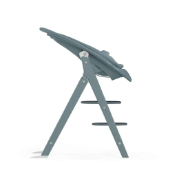 Стульчик Cybex Click & Fold 4-в-1 Set цвет Stone Blue (Голубой камень)