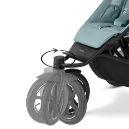 Трехколесная коляска Cybex Avi Spin цвет Stormy Blue