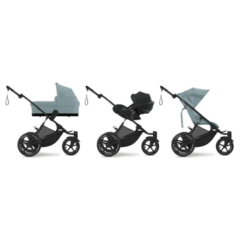 Трехколесная коляска Cybex Avi Spin цвет Stormy Blue