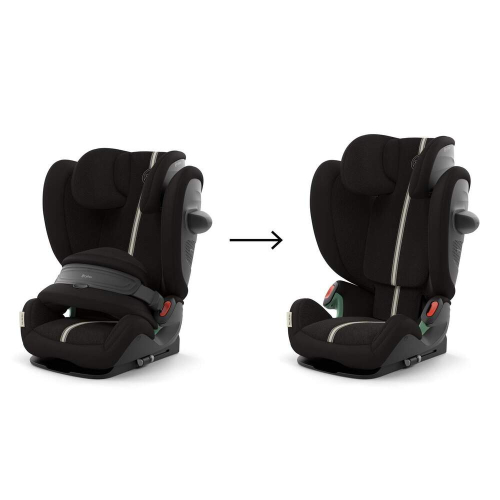 Автокресло Cybex Pallas G3 ткань Plus цвет Moon Black