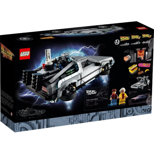 Конструктор Lego 10300 Машина времени «Назад в будущее» Back to the Future Time Machine