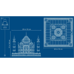 Конструктор Lego 10256 Тадж Махал "Taj Mahal"