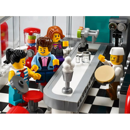 Конструктор Lego 10260 Закусочная в центре города "Downtown Diner"