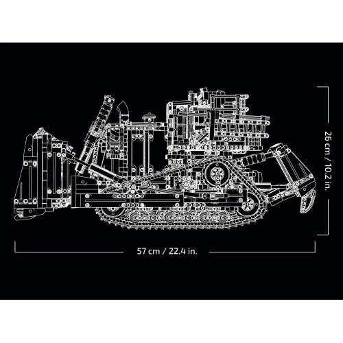 Конструктор Lego 42131 Бульдозер Cat D11