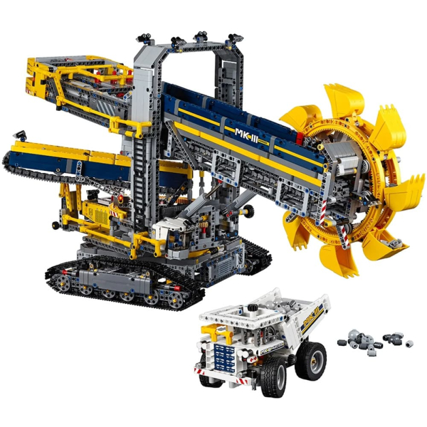 Конструктор Lego 42055 Ковшовый Колесный Экскаватор