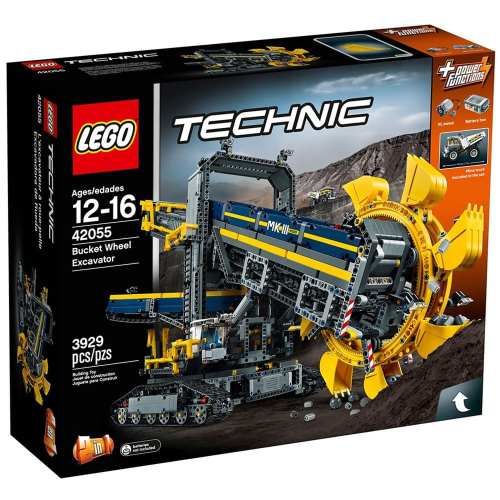 Конструктор Lego 42055 Ковшовый Колесный Экскаватор