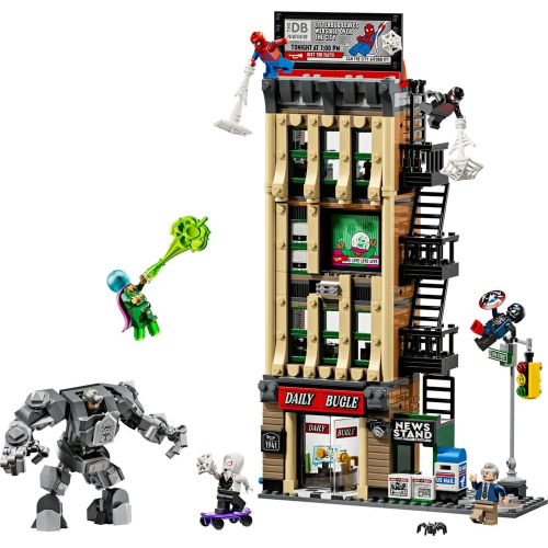 Конструктор Lego 76178 Редакция Дейли Бьюгл "Spider-Man vs. Mysterio: The Daily Bugle"