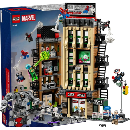 Конструктор Lego 76178 Редакция Дейли Бьюгл "Spider-Man vs. Mysterio: The Daily Bugle"