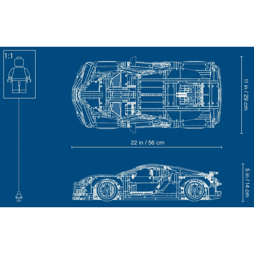 Конструктор Lego 42083 Bugatti Chiron
