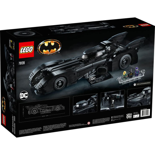 Конструктор Lego 76139 Бэтмобиль 1989 года