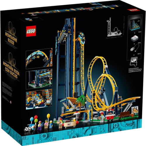 Конструктор Lego 10303 Loop Coaster "Американские горки: Петлевая Подставка"