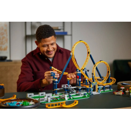Конструктор Lego 10303 Loop Coaster "Американские горки: Петлевая Подставка"