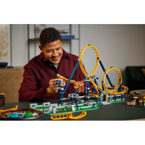 Конструктор Lego 10303 Loop Coaster "Американские горки: Петлевая Подставка"