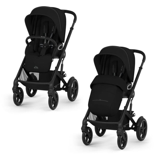 Коляска прогулочная Cybex Talos S Lux 2026 цвет Moon Black