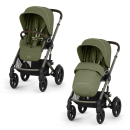 Коляска прогулочная Cybex Talos S Lux 2026 цвет Moss Green