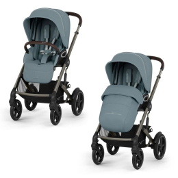 Коляска прогулочная Cybex Talos S Lux 2026 цвет Stormy Blue