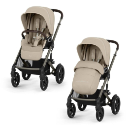 Коляска прогулочная Cybex Talos S Lux 2026 цвет Almond Beige
